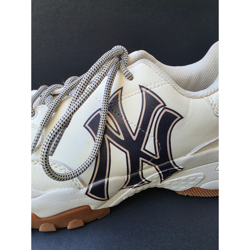 MLB Korea Big Ball Chunky Platform Sneakers New York Yankees Game Day Womens 7 - Picture 2 of 8